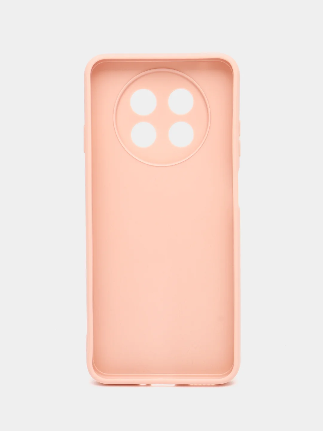 Розовый силиконовый чехол для HUAWEI nova Y91 (Хуавей нова у91), прозрачный