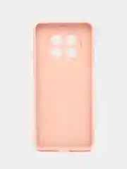 Розовый силиконовый чехол для HUAWEI nova Y91 (Хуавей нова у91), прозрачный
