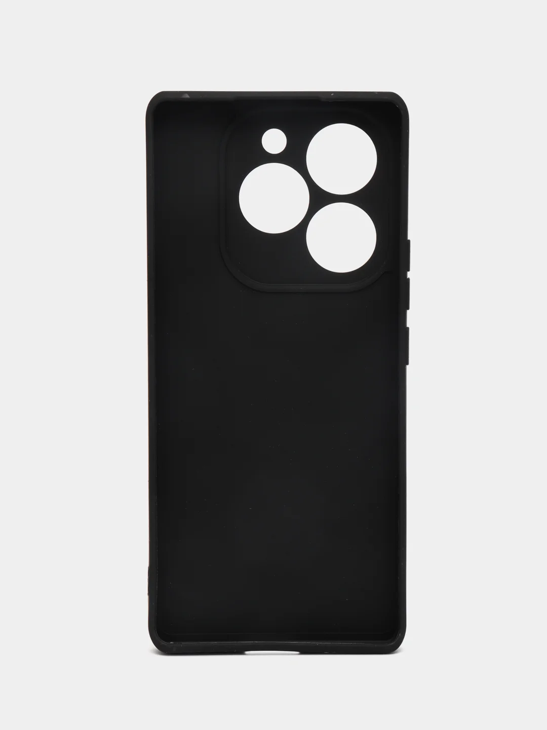 Черный силиконовый чехол для itel S23 Plus (Итель С23 Плюс)