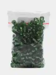 Зеленый бисер крупный, стеклянный, 6/0, 4 мм, бисер разноразмерный