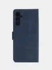 Синий чехол-книжка Samsung Galaxy A05S 4G (Самсунг Гэлекси A05S) с боковым магнитом