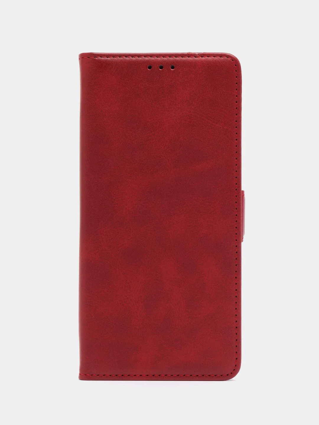 Красный чехол-книжка Tecno Spark 10 Pro (Техно Спарк 10 Про), с боковым магнитом