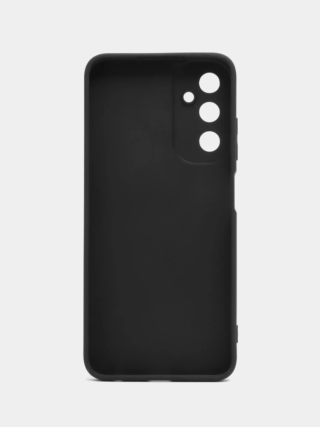 Черный чехол силиконовый Samsung Galaxy A05S (Самсунг Галакси А05S) с защитой камер