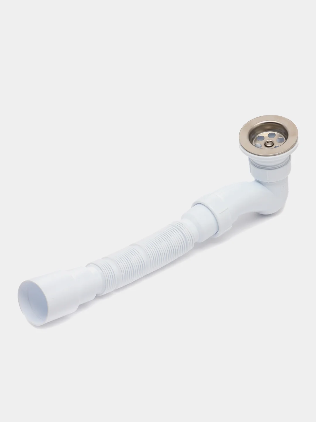 Сифон для душевого поддона, с гибкой трубой, 1 1/2" х 40мм, 40 х 40-50