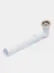 Сифон для душевого поддона, с гибкой трубой, 1 1/2" х 40мм, 40 х 40-50