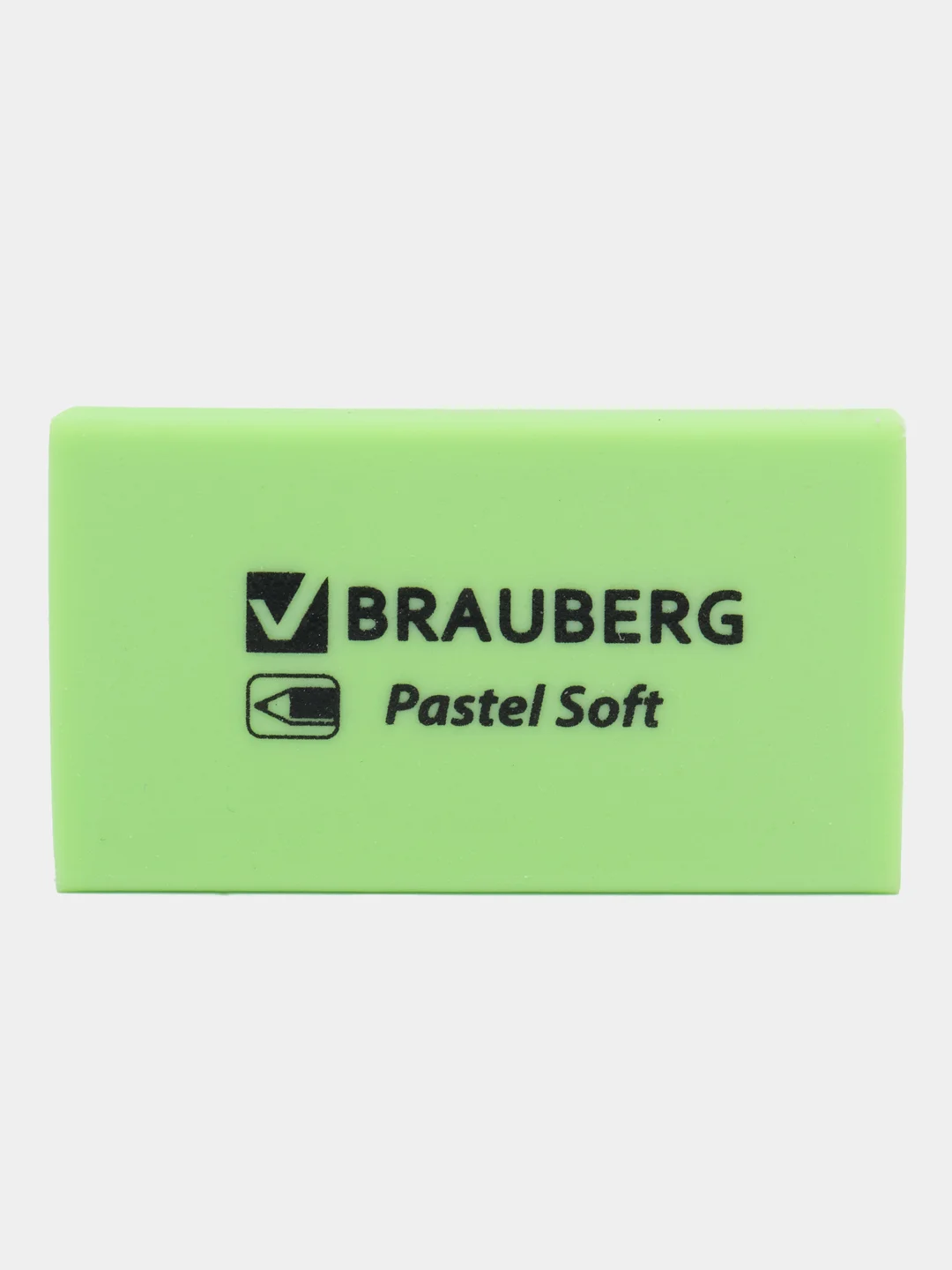Ластики Brauberg Pastel Soft, набор 6 штук, 45 x 25 x 10 мм, экологичный ПВХ