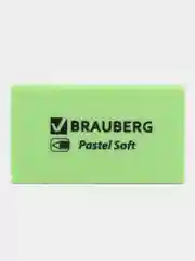 Ластики Brauberg Pastel Soft, набор 6 штук, 45 x 25 x 10 мм, экологичный ПВХ
