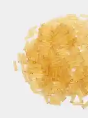Оранжевый стеклярус бисер рубка