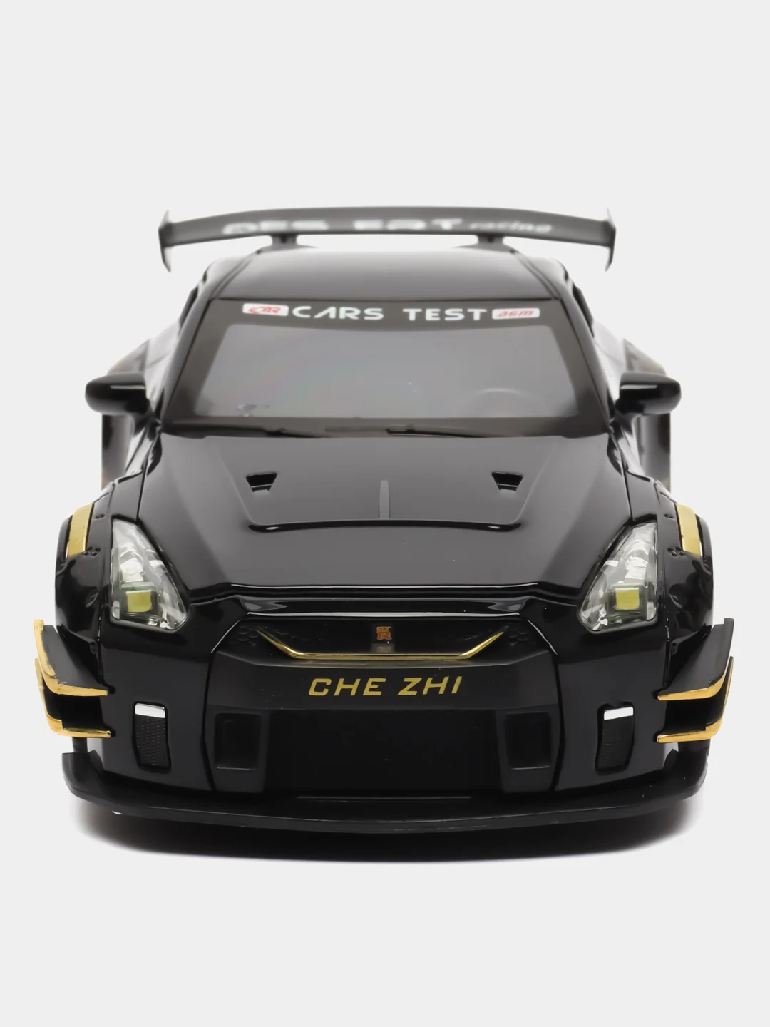 Черный коллекционная машина Nissan GT-R, 1:24
