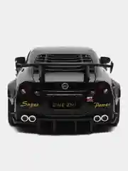 Черный коллекционная машина Nissan GT-R, 1:24