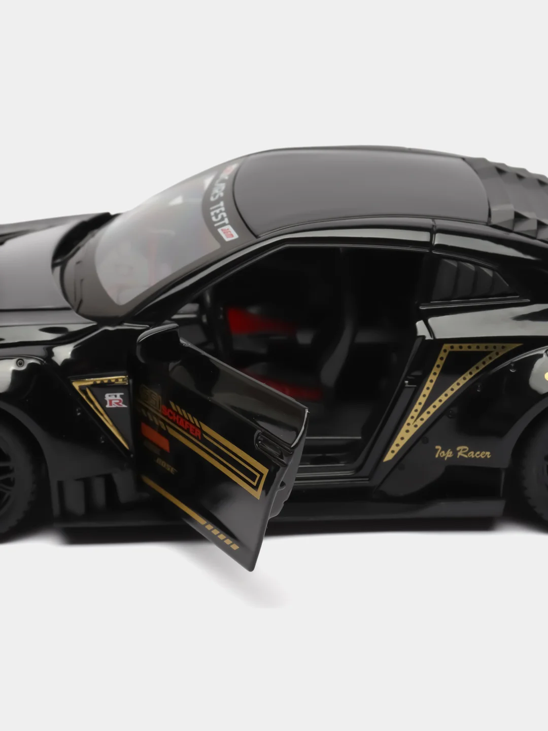 Черный коллекционная машина Nissan GT-R, 1:24