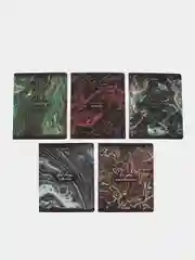 Тетрадь А5 48 л, набор 5 штук, скоба, клетка, SoftTouch, фольга, Marble, Brauberg, 404680