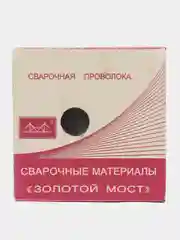 Проволока сварочная омеднённая "Золотой Мост", JQ.MG50-6/ER70S-6, 5 кг, 0,8 мм