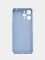 Голубой силиконовый чехол для Xiaomi Redmi 12 (Сяоми Редми 12) с защитой камеры