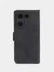 Черный чехол-книжка для Tecno Camon 20/20 Pro 4G (Техно Камон 20/20 Про 4Джи) с боковым магнитом