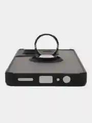 Противоударный чехол для Tecno Pova 5, с кольцом