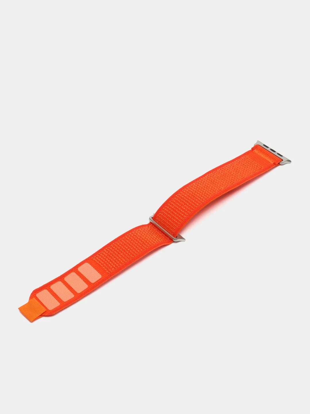 Оранжевый тканевый ремешок браслетдля Apple Watch 42 мм, 44, 45 mm, 49/ / trail loop