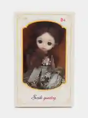 Золотистый хаки шарнирная аниме-кукла, 16-18 см