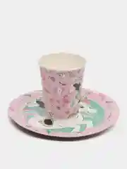 Набор одноразовой посуды ND Play Minnie Mouse (стаканы 250мл. 6шт., тарелки 18см 6шт.)