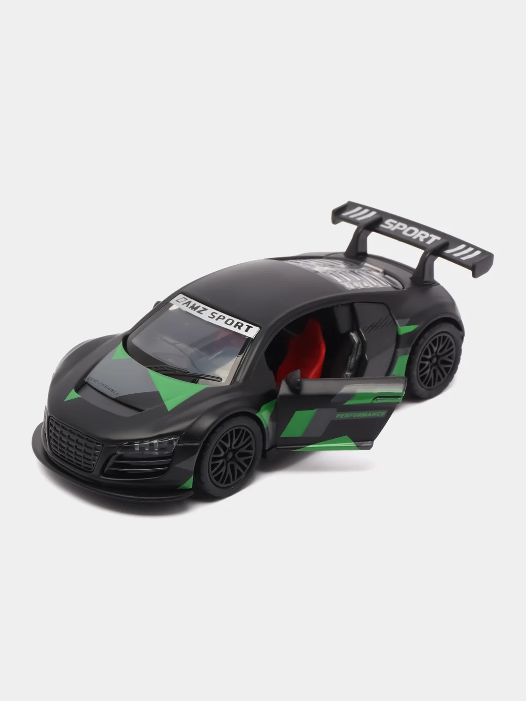 Лесной зеленый металлическая коллекционная машинка Audi R8
