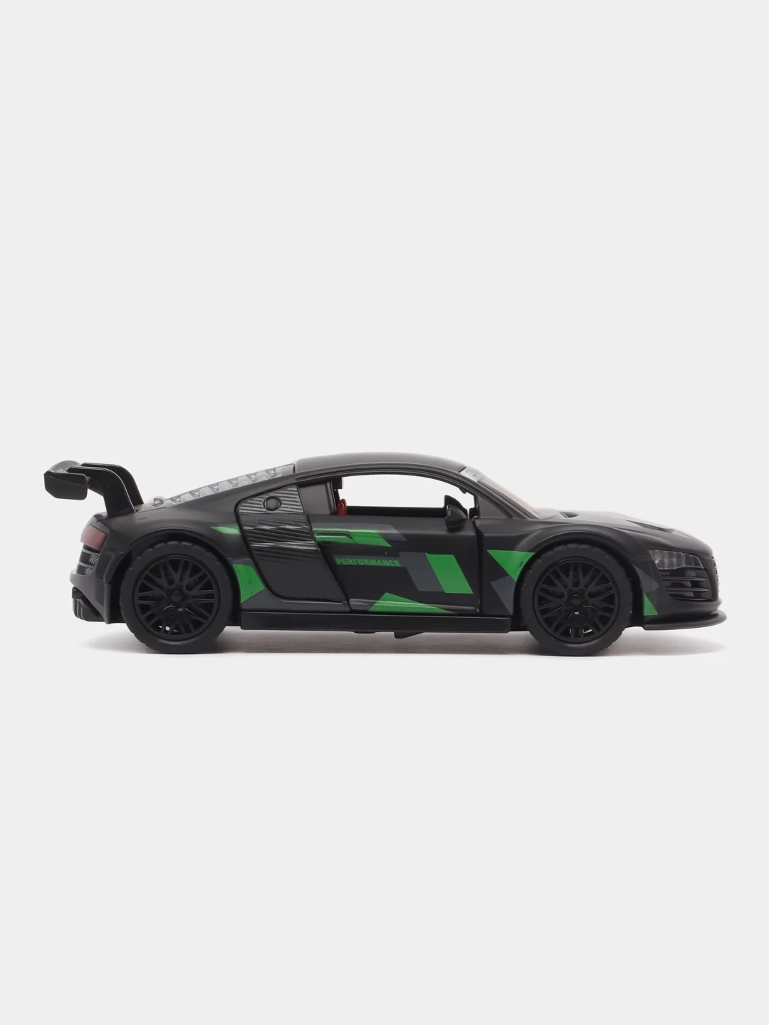 Лесной зеленый металлическая коллекционная машинка Audi R8