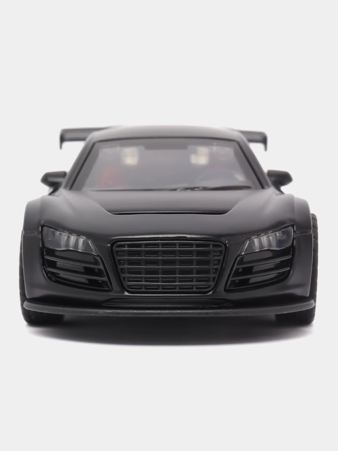 Черный металлическая коллекционная машинка Audi R8