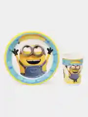 Набор одноразовой посуды ND Play Minions 2 (стаканы 250мл. 6шт., тарелки 18см 6шт.)