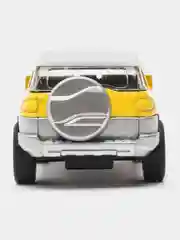 Желтый металлическая коллекционная машинка Toyota FJ Cruiser