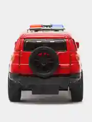 Желтый металлическая коллекционная машинка Toyota FJ Cruiser