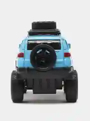 Лазурный металлическая коллекционная машинка Toyota FJ Cruiser