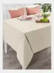 Слоновая кость скатерть кухонная Altali, прямоугольная, велюр, 132 x 170
