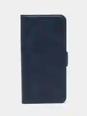 Синий чехол-книжка Samsung Galaxy A15 4G (Самсунг Гэлекси А15) с боковым магнитом