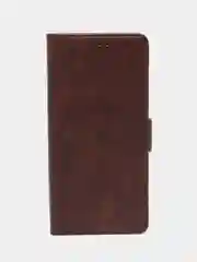 Коричневый чехол-книжка для Tecno Camon 20/20 Pro 4G (Техно Камон 20/20 Про 4Джи) с боковым магнитом
