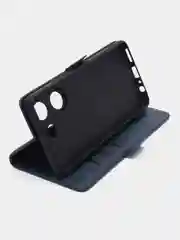 Синий чехол-книжка для Tecno Camon 20/20 Pro 4G (Техно Камон 20/20 Про 4Джи) с боковым магнитом