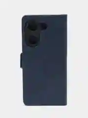 Синий чехол-книжка для Tecno Camon 20/20 Pro 4G (Техно Камон 20/20 Про 4Джи) с боковым магнитом