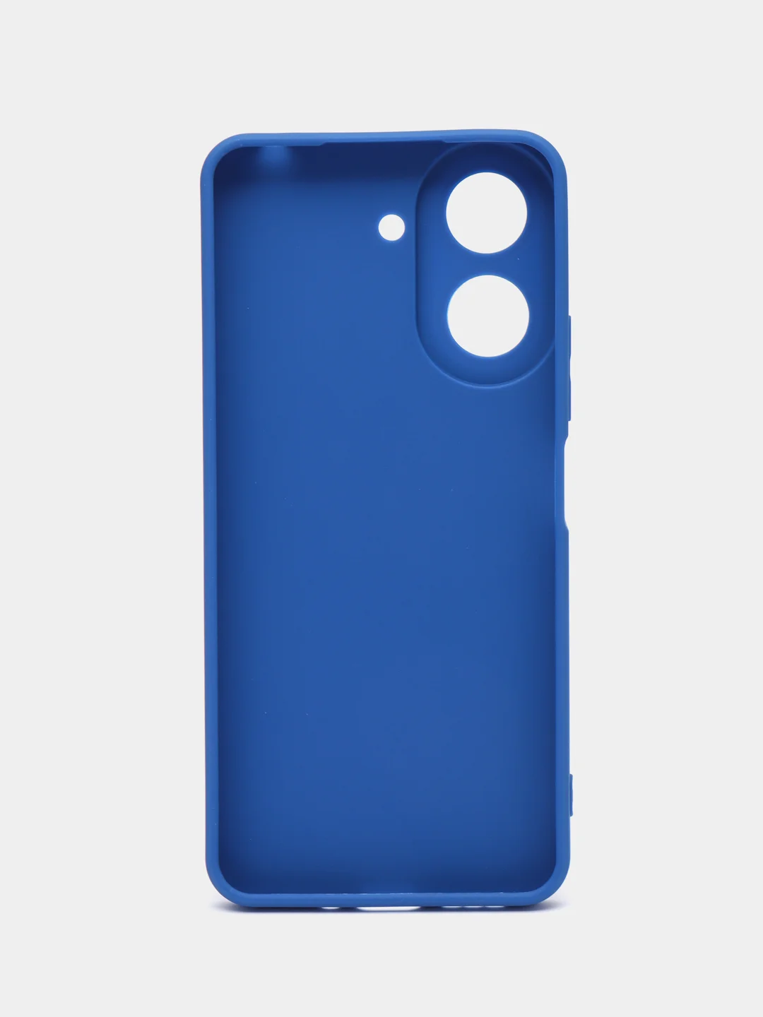 Синий силиконовый чехол для Xiaomi Redmi 13C (Сяоми Редми 13С) с защитой камер