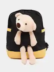 Зеленый рюкзак детский, портфель с игрушкой