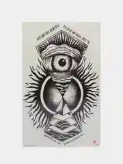 Переводная татуировка, 19х12см