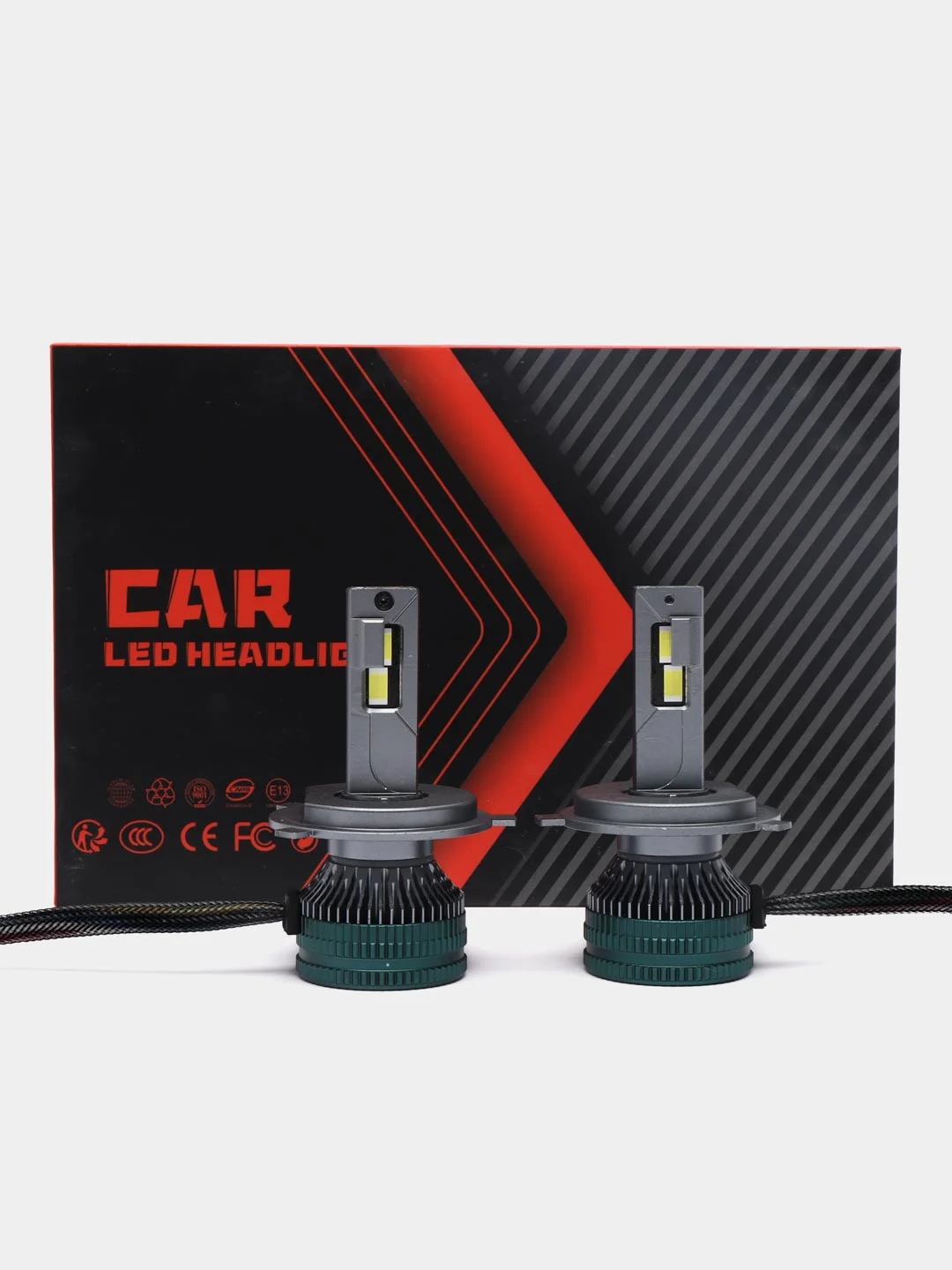 Светодиодная Led лампa V16 FAROCARO 110Вт H4, H7