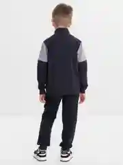 Тёмно-серый комплект для мальчика: бомбер и штаны, 8-12 лет