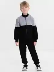 Черный комплект для мальчика: бомбер и штаны, 8-12 лет