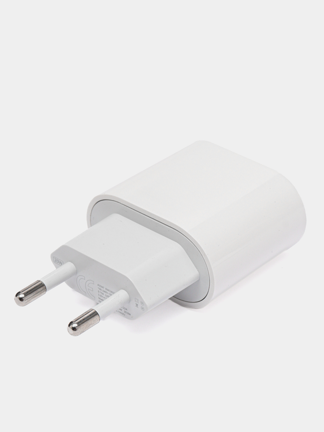 Блок питания для iPhone, iPad, AirPods, Android с быстрой зарядкой, 20W,  Type-C купить по цене 459 ₽ в интернет-магазине Магнит Маркет