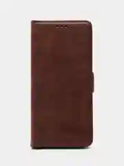 Коричневый чехол - книжка для Samsung (Самсунг) A05, с боковым магнитом
