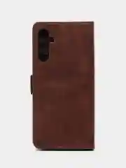 Коричневый чехол-книжка Samsung Galaxy A05S 4G (Самсунг Гэлекси A05S) с боковым магнитом