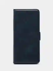 Синий чехол-книжка Tecno Spark 10 Pro (Техно Спарк 10 Про), с боковым магнитом