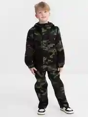 Зелёный хаки костюм детский камуфляжный, летний