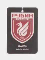 Салатовый ароматизатор воздуха для авто / автопарфюм / ароматизатор картонный /футбол/лига чепмионов