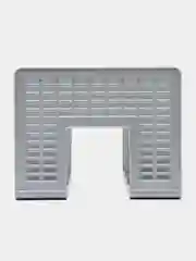 Лоток сортер для бумаг 2 штуки Brauberg Radikal, 3 отделения, серый, 880808