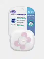 CHICCO Пустышка Physio Comfort,1шт.,0-6мес.,силикон,"Белочка"