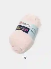 Конфетный пряжа плюшевая YarnArt "Dolce Baby", 100% микрополиэстер, 50 г, 85 м